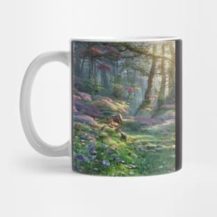 Deep in the forest Mug